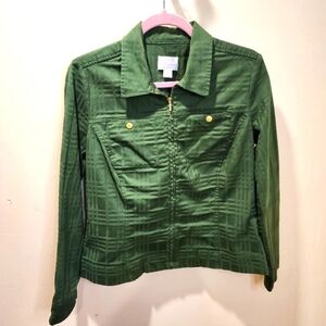 Christopher And  Banks Green Light jacket size s